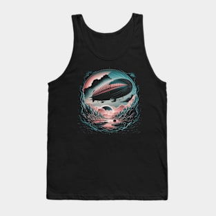 Led Zeppelin in a dreamlike landscape Tank Top